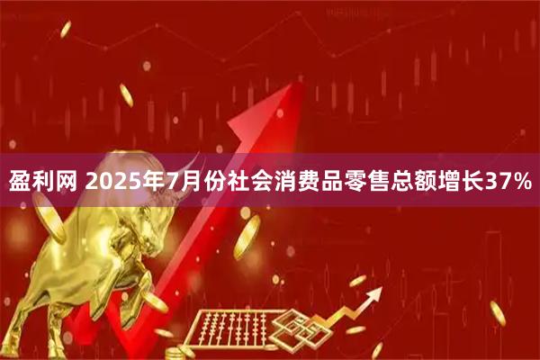 盈利网 2025年7月份社会消费品零售总额增长37%